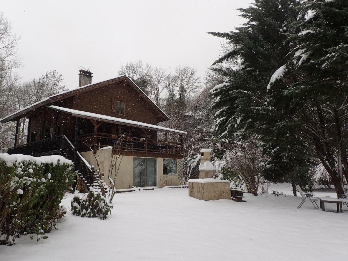 Ferienwohnung Le Grand Saule Aston Exterior foto