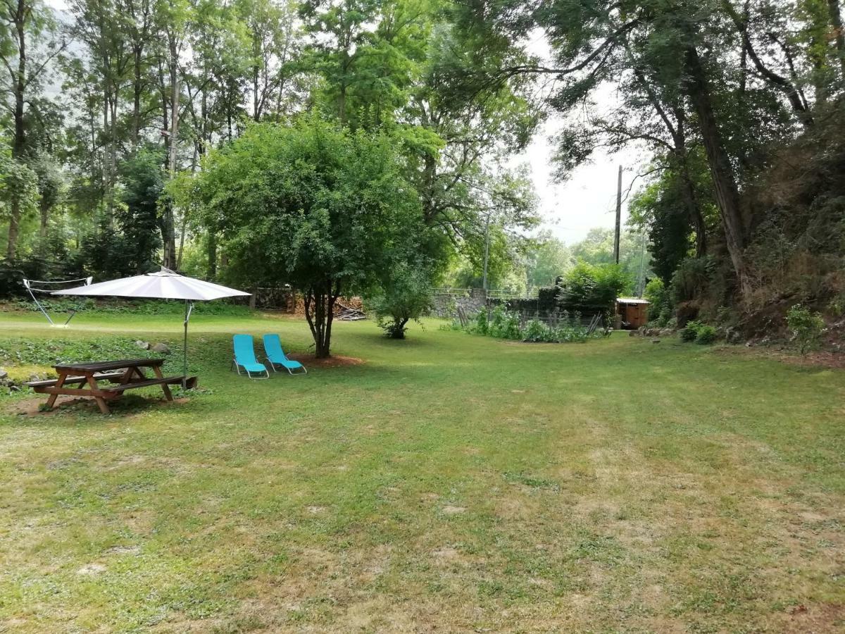Ferienwohnung Le Grand Saule Aston Exterior foto
