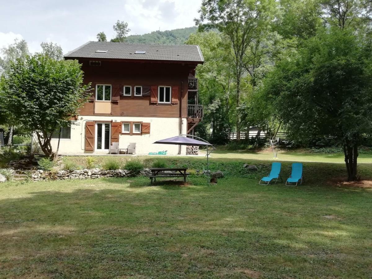 Ferienwohnung Le Grand Saule Aston Exterior foto